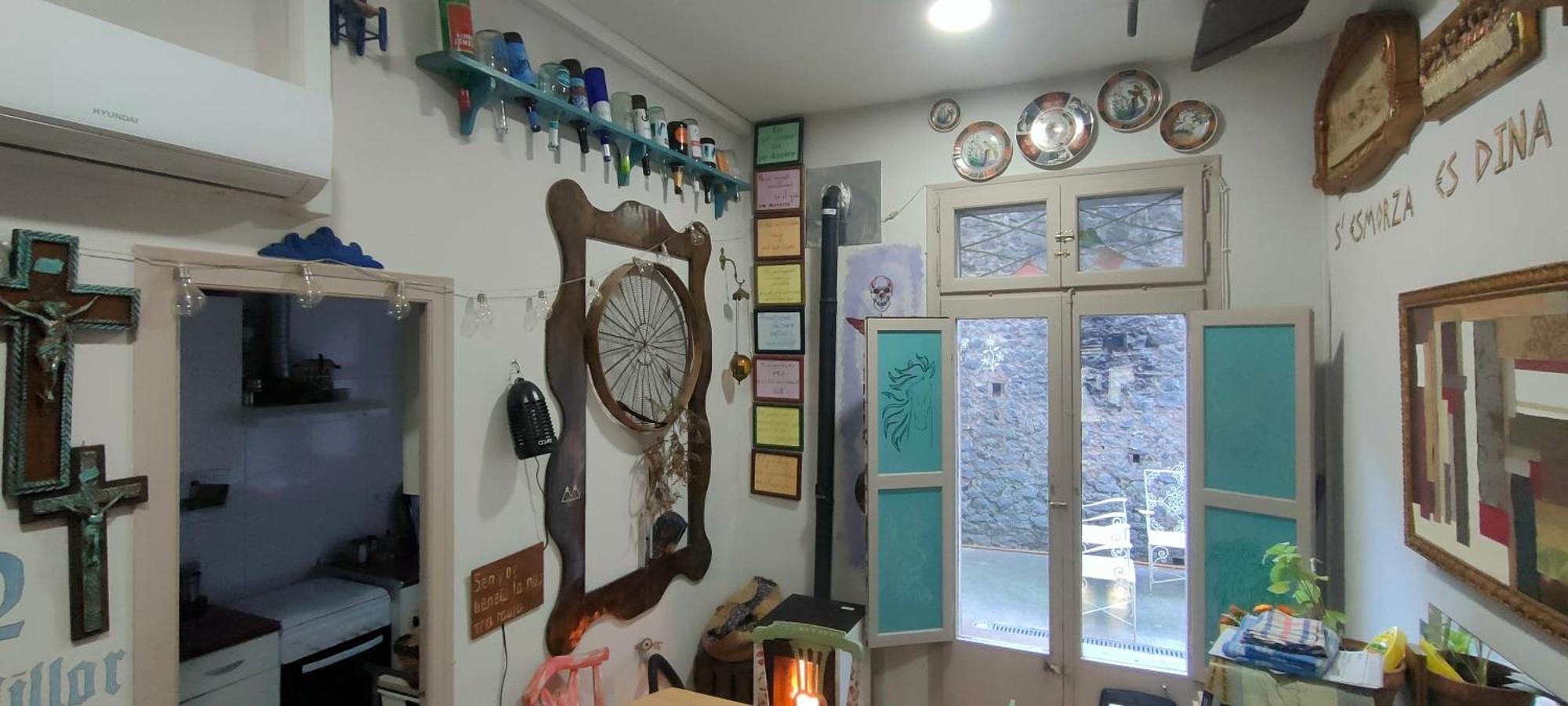 Apartament Volca Aiguanegra Sant Joan les Fonts Bagian luar foto